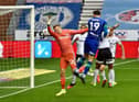 Kieffer Moore heads Wigan into the lead