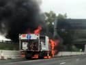 The M6 in Cheshire was closed in both directions