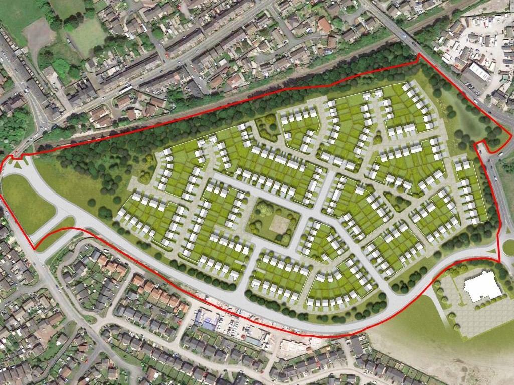 Outline plan for huge housing development on former mining site