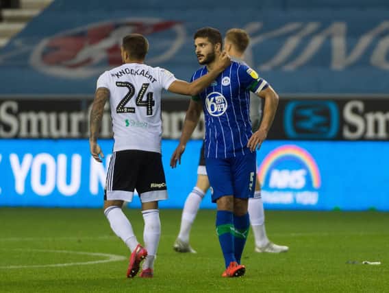 Sam Morsy is inconsolable in midweek