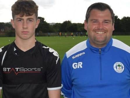 Gregor Rioch with Jensen Weir at Christopher Park