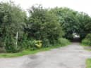 General view of the proposed site in Leigh