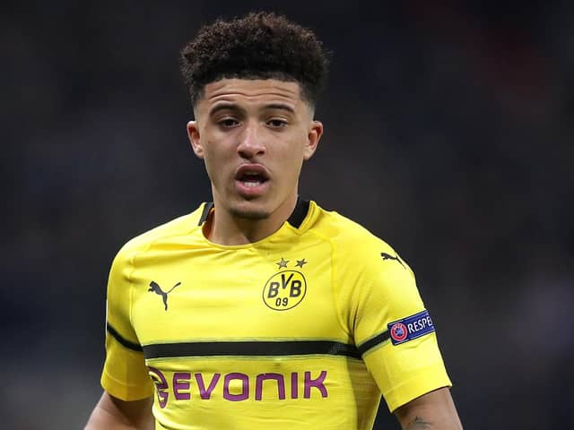Borussia Dortmund ace Jadon Sancho