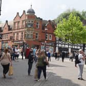 Shoppers returning to Wigan town centre as lockdown was eased