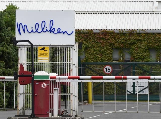 Milliken Industrials is in consultation over plans to let up to 61 jobs go