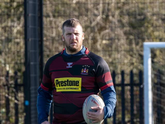 Wigan prop Tony Clubb