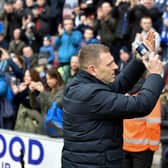 Graeme Jones was given a fabulous ovation when he returned to the DW with Luton in March