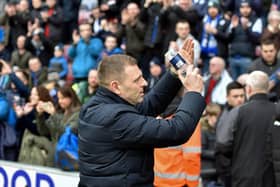 Graeme Jones was given a fabulous ovation when he returned to the DW with Luton in March