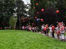 Friends and family met at Astley Street park to remember Jack Parker