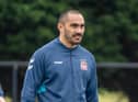 Wigan's Thomas Leuluai in training