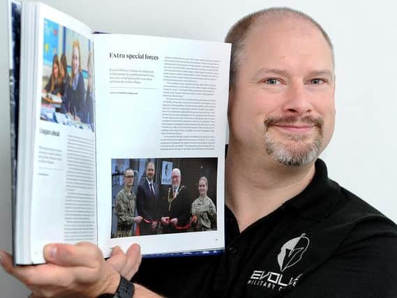 Andrew Emmett with the new book