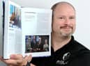 Andrew Emmett with the new book