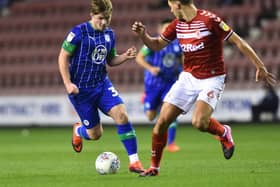 Joe Gelhardt left Wigan Athletic to join Leeds United last night