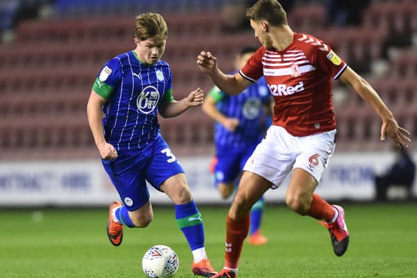 Joe Gelhardt left Wigan Athletic to join Leeds United last night