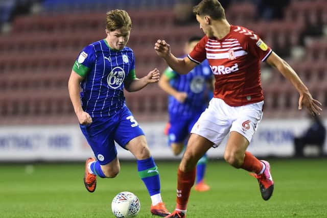 Joe Gelhardt left Wigan Athletic to join Leeds United last night