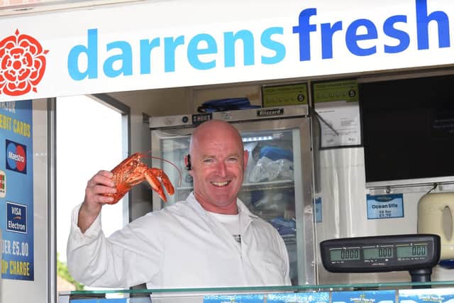 Fishmonger Darren Wakefield