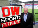 Dave Whelan in 2009 when his DW Sports business began its sponsorship of Wigan's football and rugby stadium