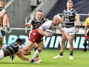 Liam Farrell scored his 100th try of his Wigan career