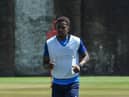 Jamal Lowe in training