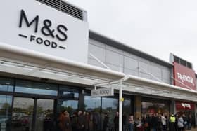 The M&S Food hall at Robin Park when it opened last year