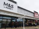 The M&S Food hall at Robin Park when it opened last year