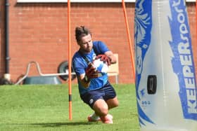 David Marshall in training last week