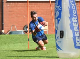 David Marshall in training last week