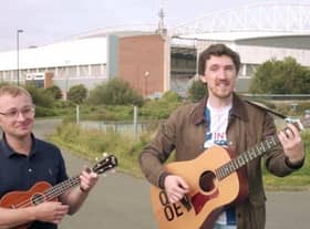 Tom Jones and Michael Frost at the DW Stadium