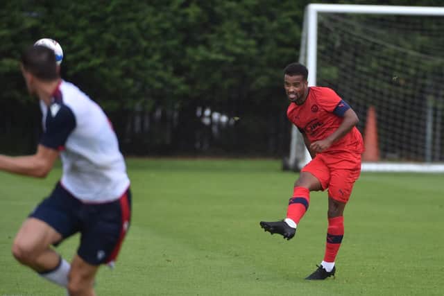 Wigan Athletic played a game against Bolton at Euxton on Tuesday