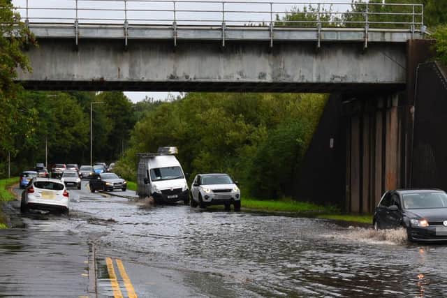 Flooding in Scot Lane