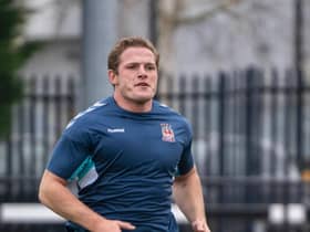 George Burgess in training