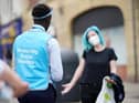 People not wearing masks and participants in unlawful gatherings can be fined starting at £100