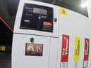 One of the XR stickers at a petrol station in Standish