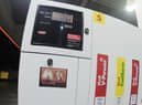 One of the XR stickers at a petrol station in Standish