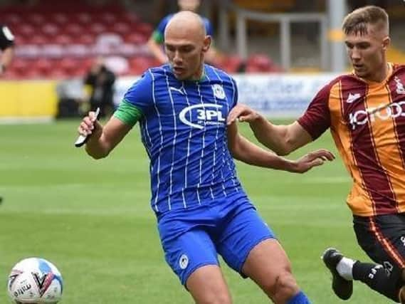 Latics played a friendly against Bradford today