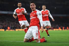 Mesut Ozil joined the Gunners seven years ago