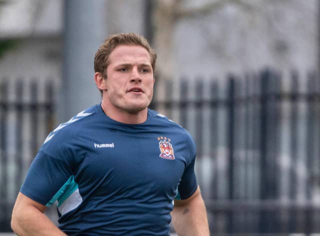 George Burgess has a hip injury