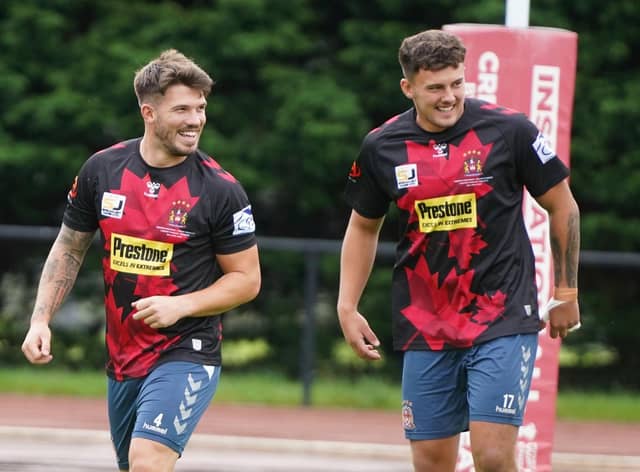 Oliver Gildart and Oliver Partington are both set to face Hull KR