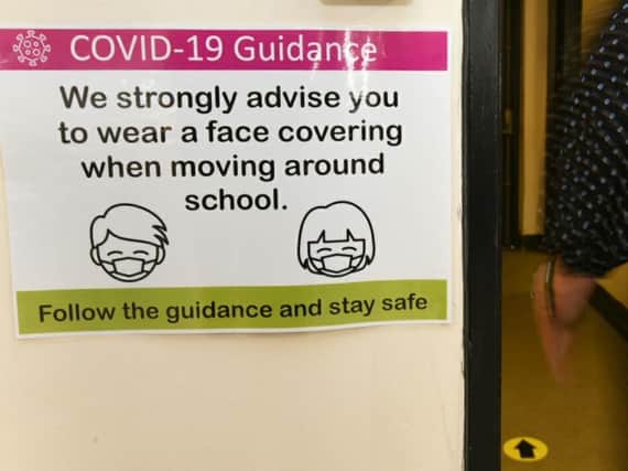 Covid-19 guidance at St John Fisher Catholic High School