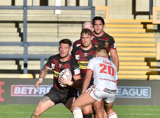 Oliver Gildart made his return after 10 months out