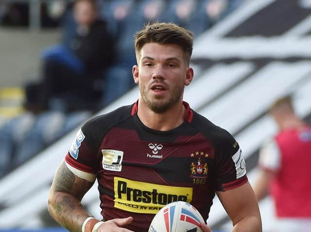 Oliver Gildart made his first appearance for Wigan in nearly a year