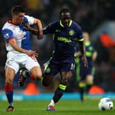 Victor Moses in action for Latics