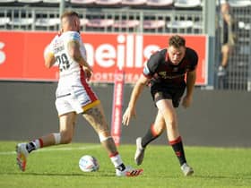 Joe Burgess scores a try