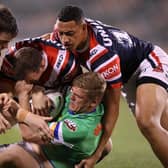 Ryan Sutton in action against Sydney Roosters