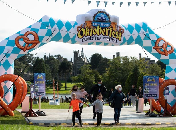 All new family festival Oktoberfest at Alton Towers until October 4.