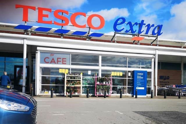 Both cars were reported to have been stolen from the Tesco Extra car park