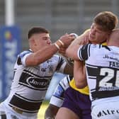 Ethan Havard in action against Hull FC