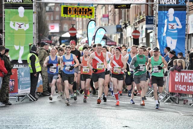 Runners get under way at last year's event