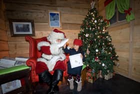 Santa’s grotto may be absent from the high street this Christmas