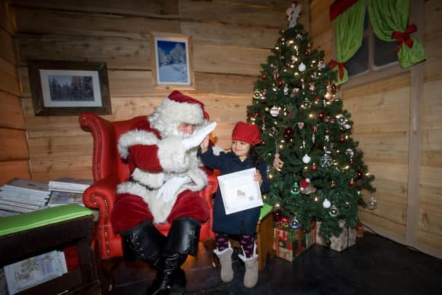 Santa’s grotto may be absent from the high street this Christmas